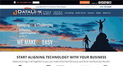 Desktop Screenshot of datalinktech.com